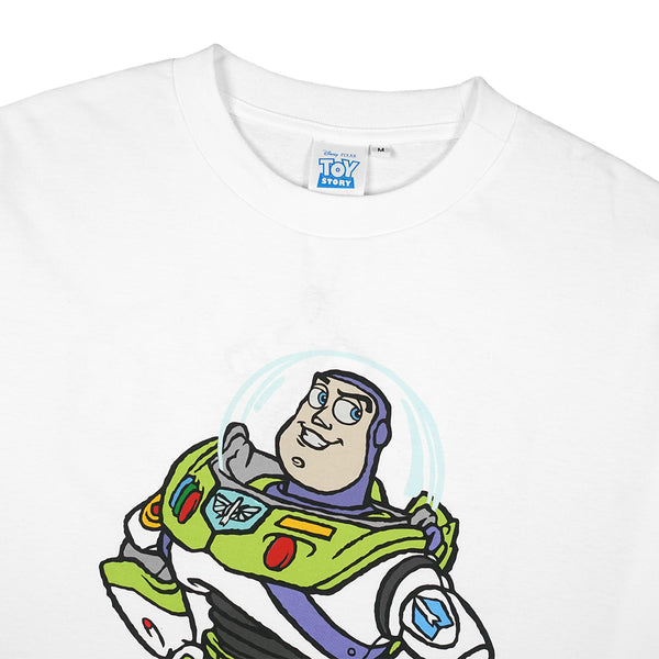 Russ x Toystory Tshirt  Long Sleeve Oversize Buzz T03 White