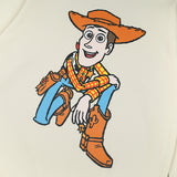 Russ X Toystory Sweater Crewneck Woody Cn01 Broken White