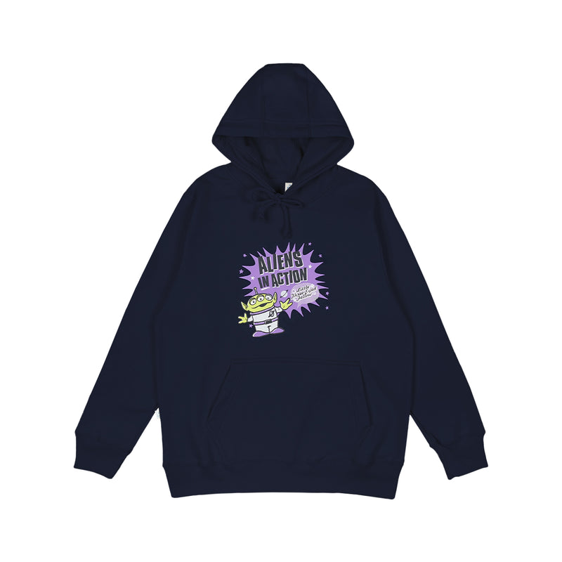 Russ x Toystory Sweater Hoodie Little Three Hood 01 Navy Blue