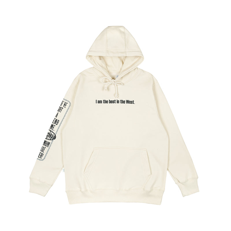 Russ x Toystory Sweater Hoodie Woody Hood 02 Broken White