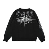 Russ Sweater Cardigan Knitting Rajut  Freedom Black