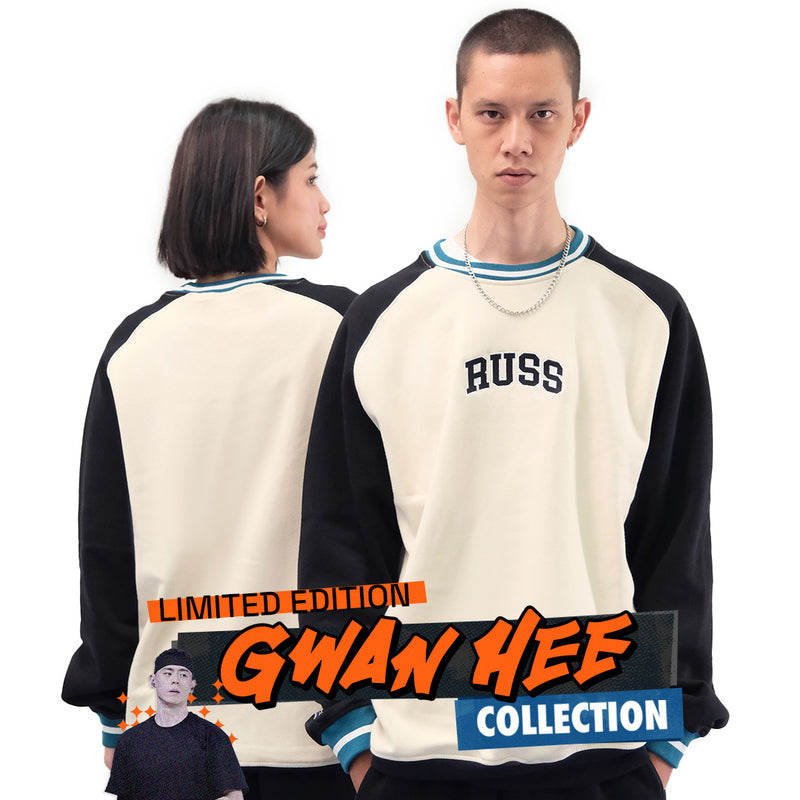 Russ X Gwan Hee Sweater Crewneck Pointer Broken White