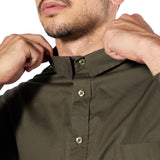 Russ Shirt Dinan Oversize Longsleeve Olive