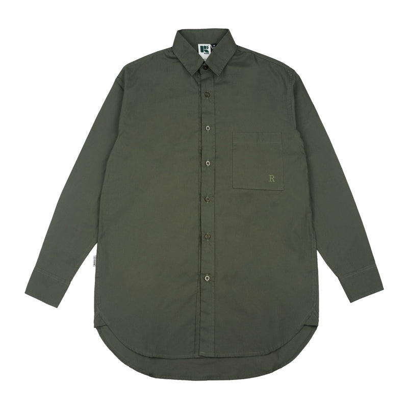 Russ Shirt Dinan Oversize Longsleeve Olive