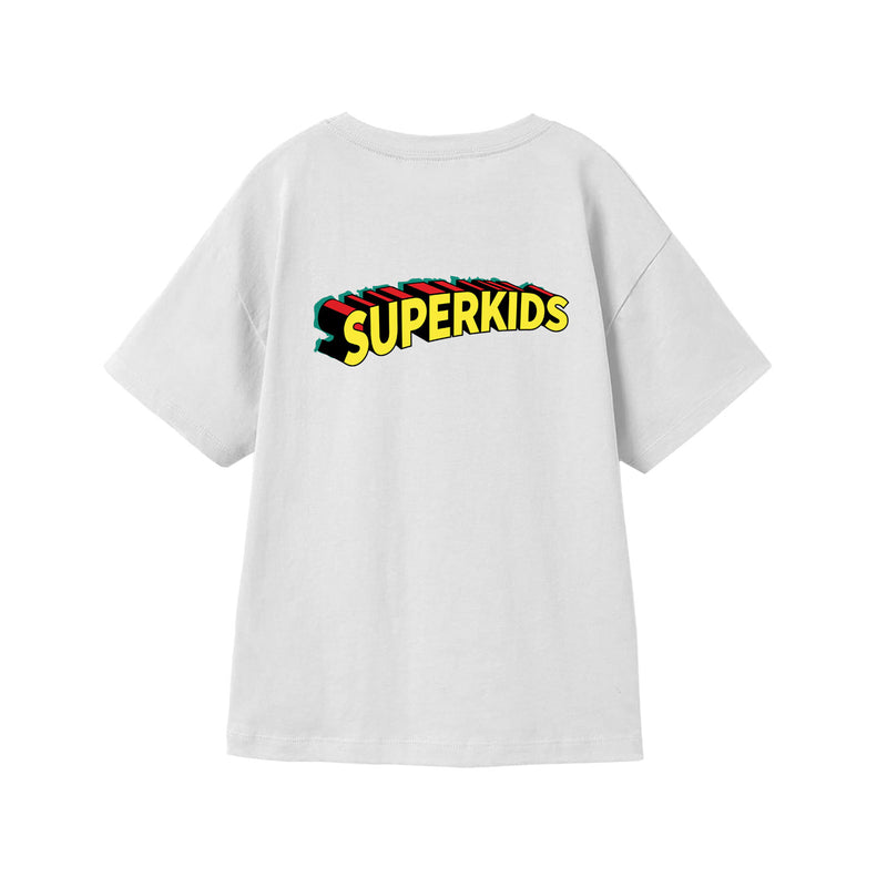 Russ Kids 티셔츠 Kaos Anak Superkids 화이트