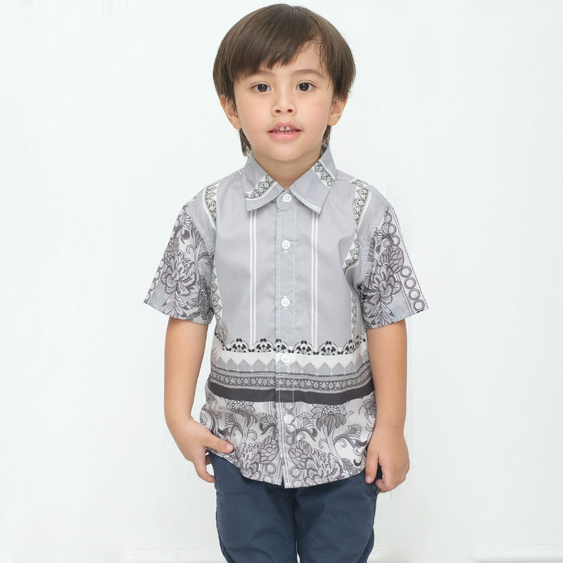 Russ X RTW Kids Koko Shirt Anak Madinah Boy Grey