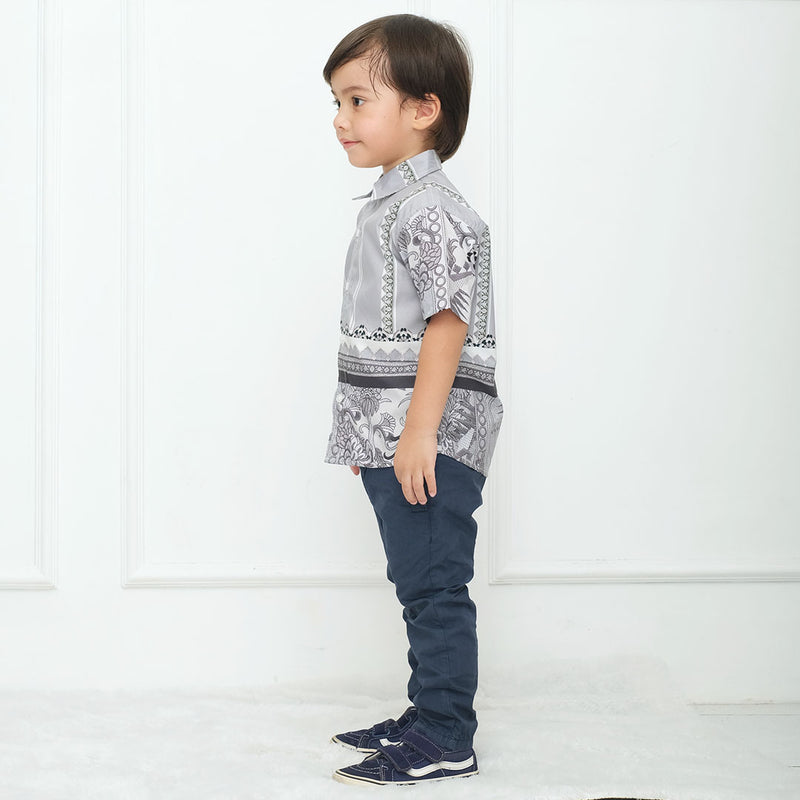 Russ X RTW Kids Koko Shirt Anak Madinah Boy Grey