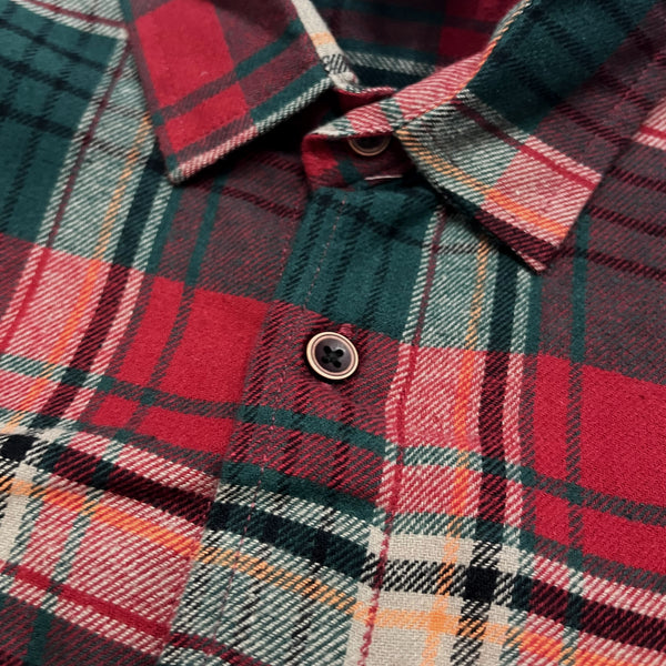 Russ Shirt Flannel Eve Green