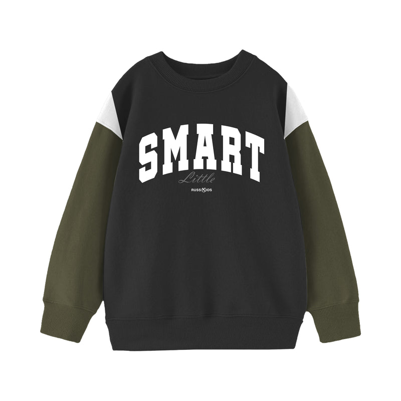 Russ Kids Sweater Crewneck Anak Smart Little Black