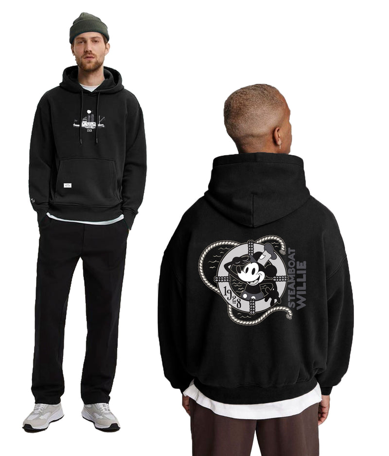 Russ x Disney Sweater Hoodie Mickeyhoodie03 Black