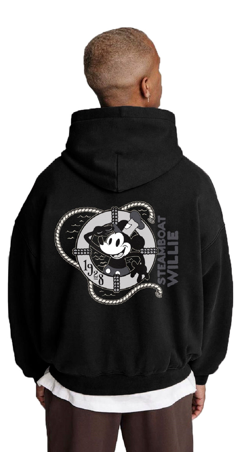 Russ x Disney Sweater Hoodie Mickeyhoodie03 Black