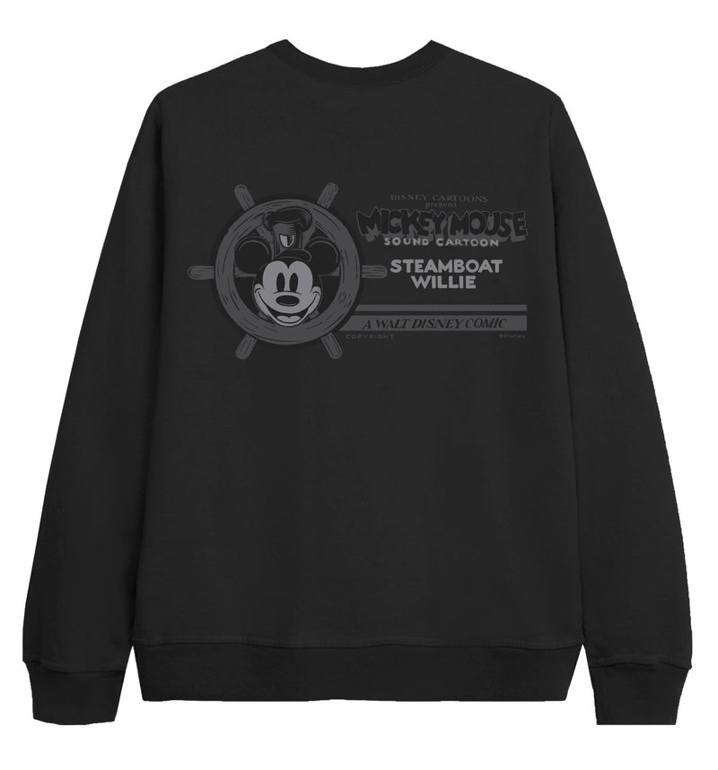 Russ x Disney Sweater Crewneck Mickeycn01 Black