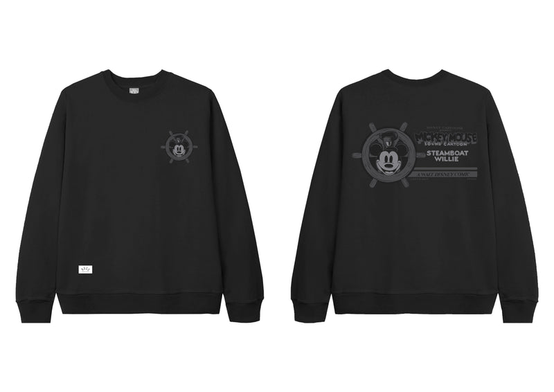 Russ x Disney Sweater Crewneck Mickeycn01 Black