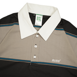 Russ Poloshirt Rugby Tshirt Short Sleeve Giants Brown