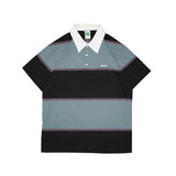 Russ Poloshirt Rugby Tshirt Short Sleeve Giants Blue