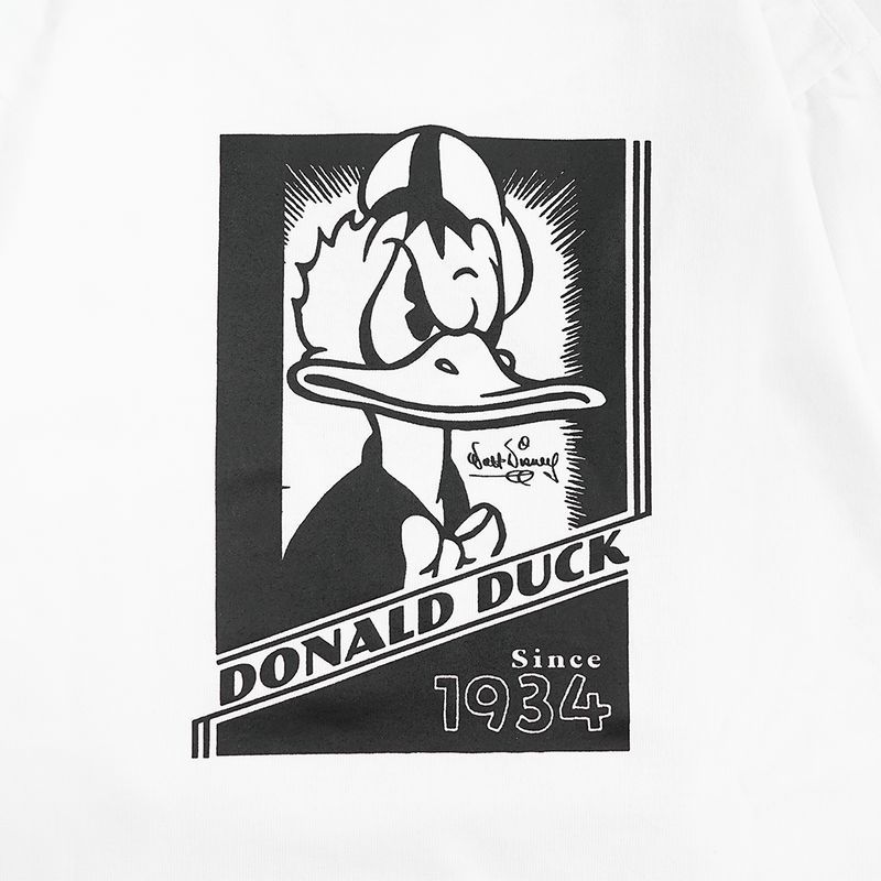 Russ Kids X Disney Tshirt Anak Tangan Panjang Donaldls01 White