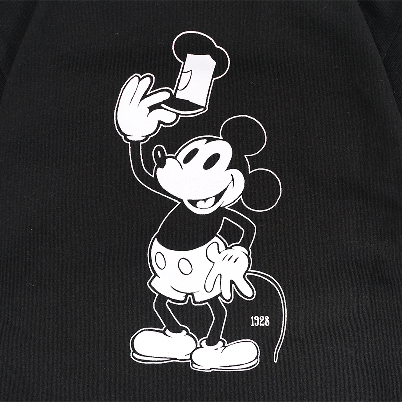 Russ Kids X Disney Tshirt Anak Tangan Pendek Mickeyss01 Black