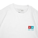 Russ Tshirt Kaos Pria Tangan Pendek Shumi White