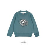 Russ Kids X Disney Sweater Crewneck Mickeycn04 Blue