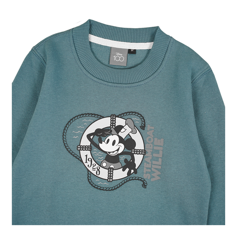 Russ Kids X Disney Sweater Crewneck Mickeycn04 Blue