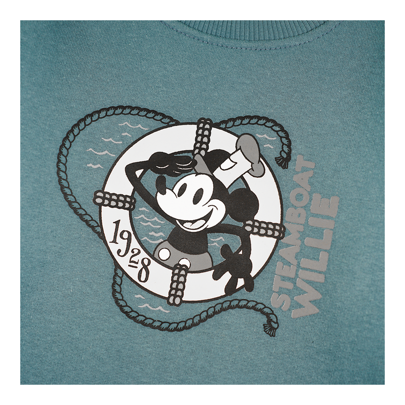 Russ Kids X Disney Sweater Crewneck Mickeycn04 Blue