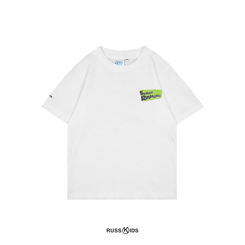 Russ Kids X Toystory Tshirt Anak Tangan Pendek Buzz Kids 01 White