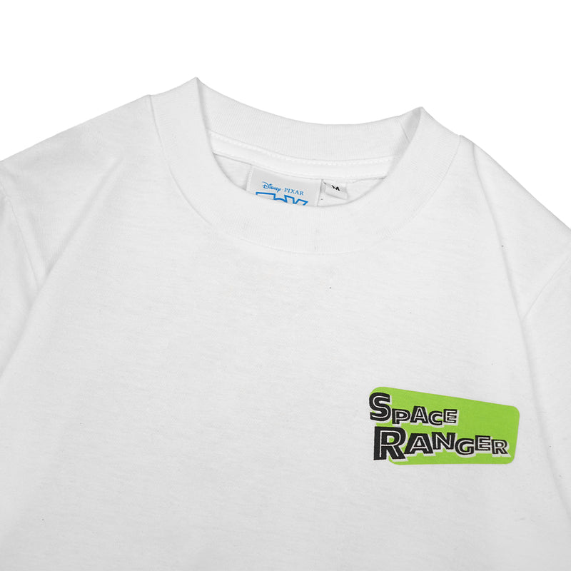 Russ Kids X Toystory Tshirt Anak Tangan Pendek Buzz Kids 01 White