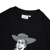 Russ Kids X Toystory Tshirt Anak Tangan Pendek Woody Kids 02 Black