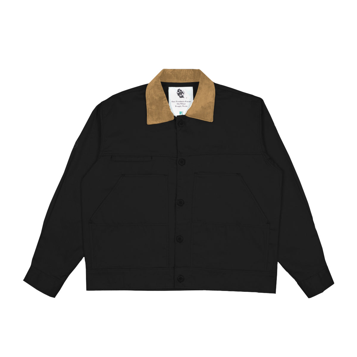 Russ Jacket Twill Danny Black | Russ & Co