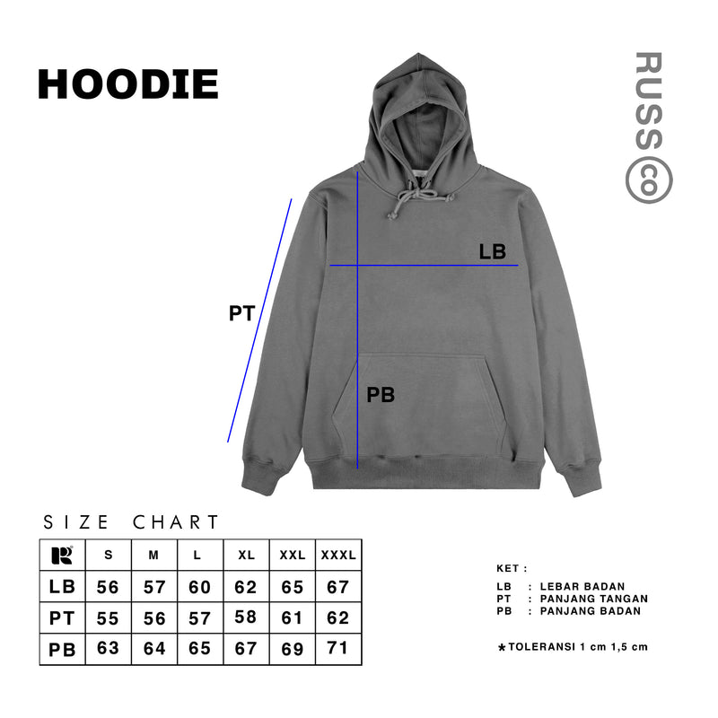 Russ x Toystory Sweater Hoodie Woody Hood 02 Broken White