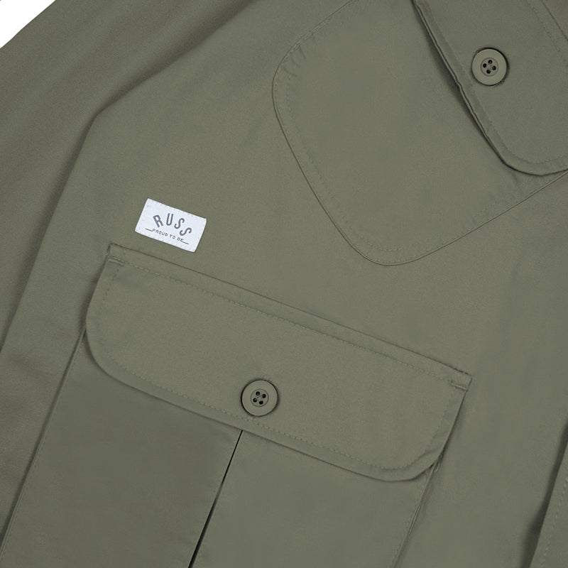 Russ Jacket Twill Pylot Olive