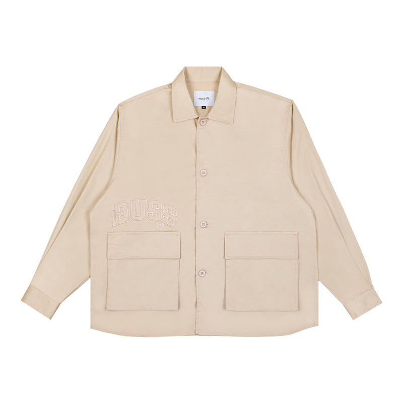 Russ Jacket Twill Bugle Cream