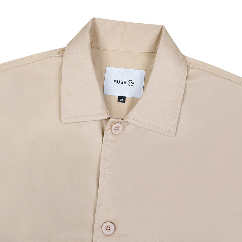 Russ Jacket Twill Bugle Cream