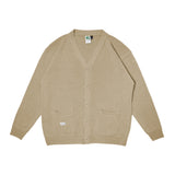 Russ Sweater Cardigan Knitting Rajut Tweed Cream