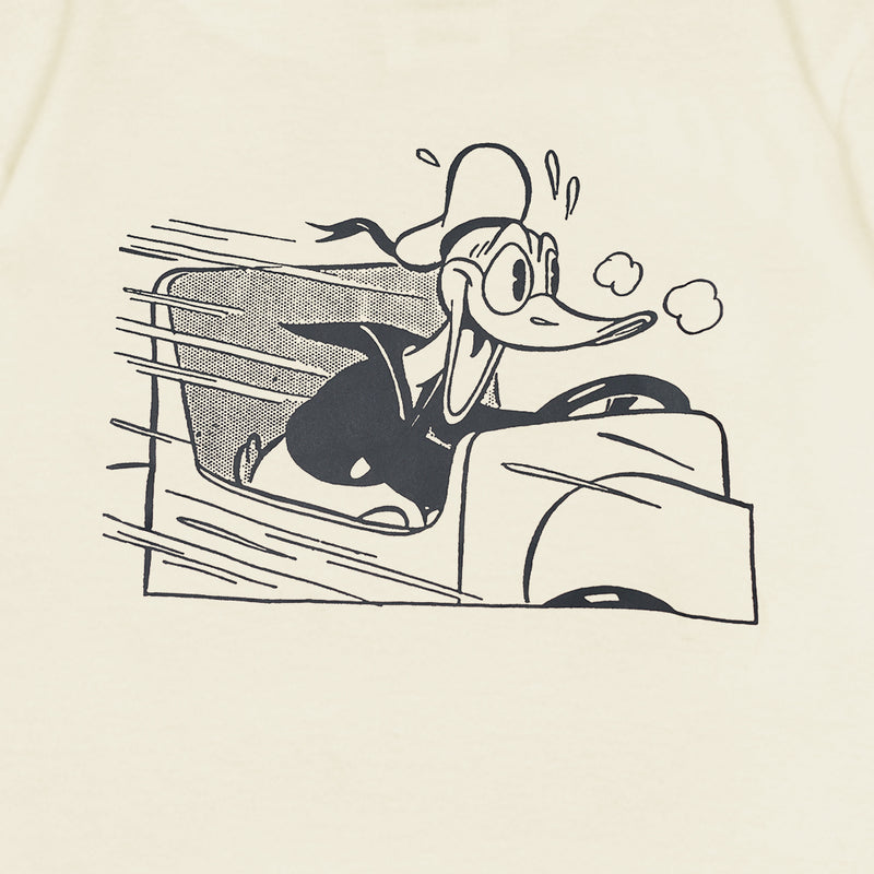 Russ Kids X Disney Tshirt Anak Tangan Pendek Donaldss01RK Broken White