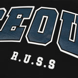 Russ Tshirt Kaos Pria Oversized Heavycotton Block Black