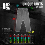 Russ Long Pants Rilex Latters Black