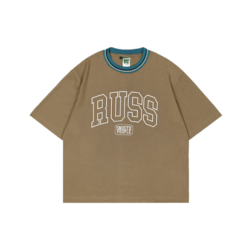 Russ Tshirt  Pria Pique Smooth People Brown