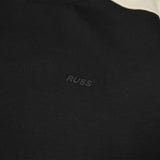 Russ Tshirt Oversize Breath Thinks Cutzy Black