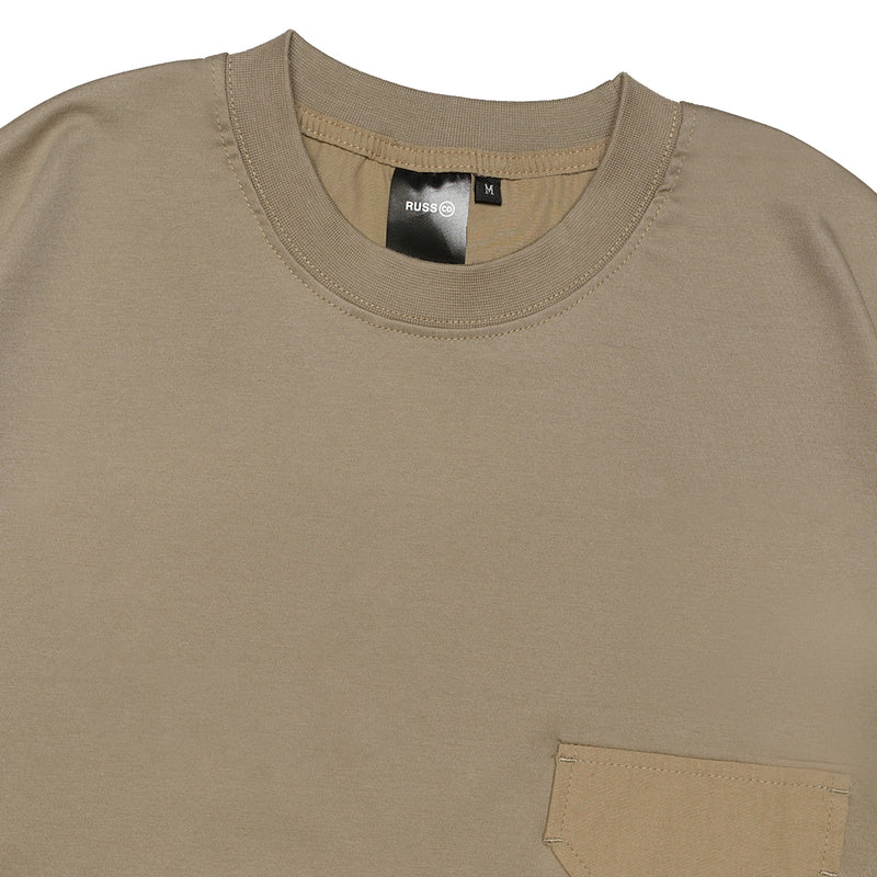 Russ Tshirt Special Cottons Blend Comvee Brown