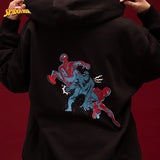 Russ x Spiderman Hoodie Zipper 01 Black