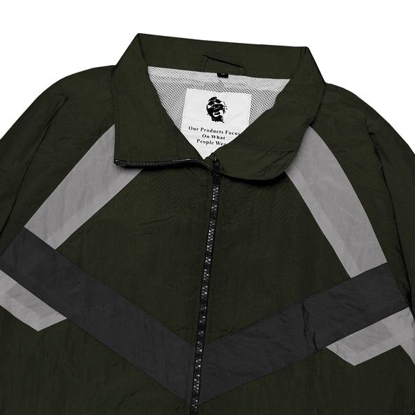 Russ Jacket Parasut Rammo Dark Green