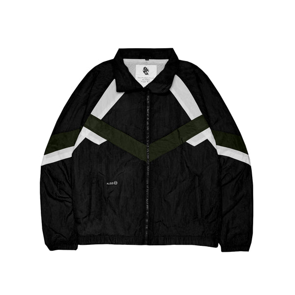 Russ Jacket Parasut Rammo Black