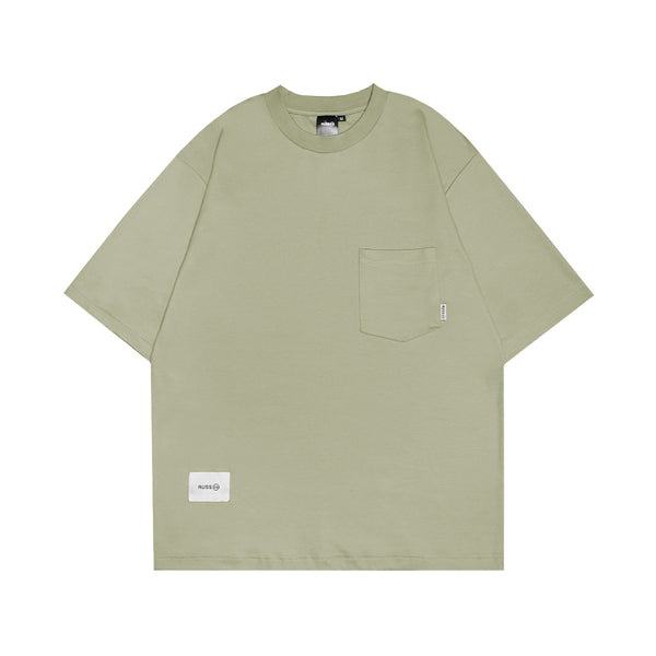 Russ Tshirt Kaos Pria Short Sleeve New Heavybazz Light Olive