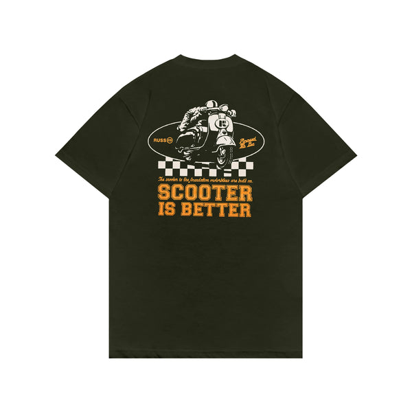 Russ  Kaos Pria Tshirt Bescott Army