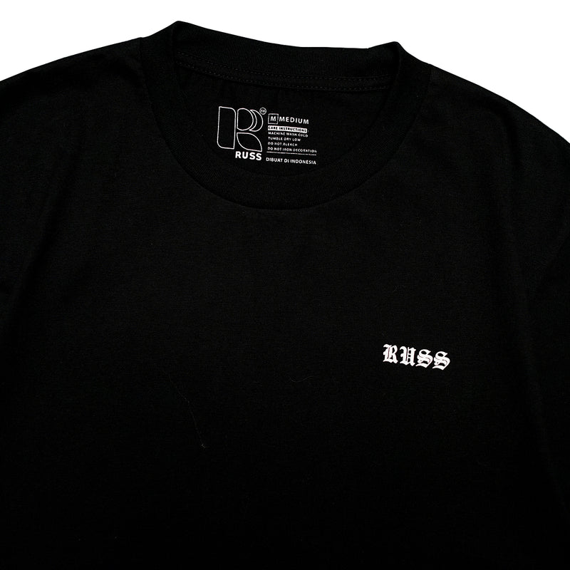 Russ  Kaos Pria Tshirt Emperor Black