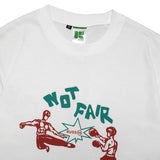 Russ  Kaos Pria Tshirt Not Fair White