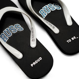 Russ Sandal Jepit Crawler Black