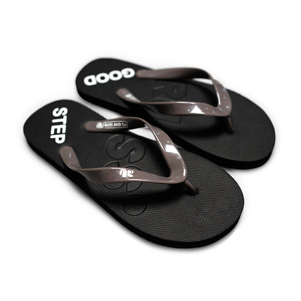 Russ Sandal Jepit Goodstep Black