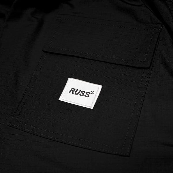 Russ Cargo Long Pants Vader Black